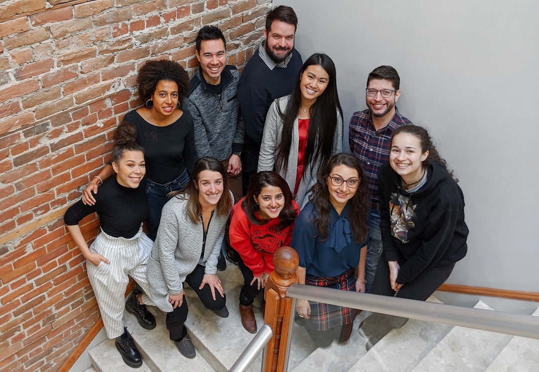 The entire GOrendezvous team smiling