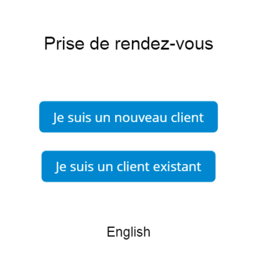 Fenêtre de prise de rendez-vous GOrendezvous pour les psychologues